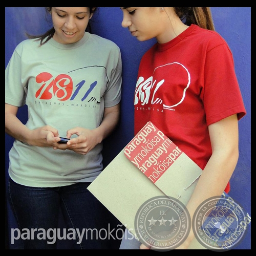 REMERAS DEL BICENTENARIO 1811 - 2011 - Diseños de Celeste Prieto 